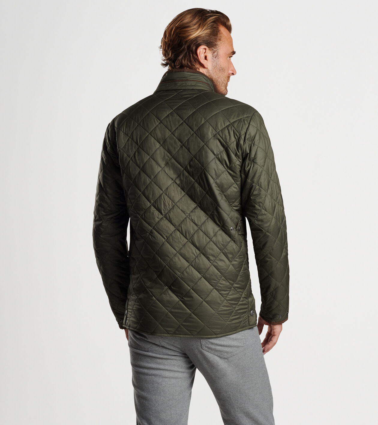 Suffolk Quilted Travel Coat Men s Jacket s Coats Peter Millar