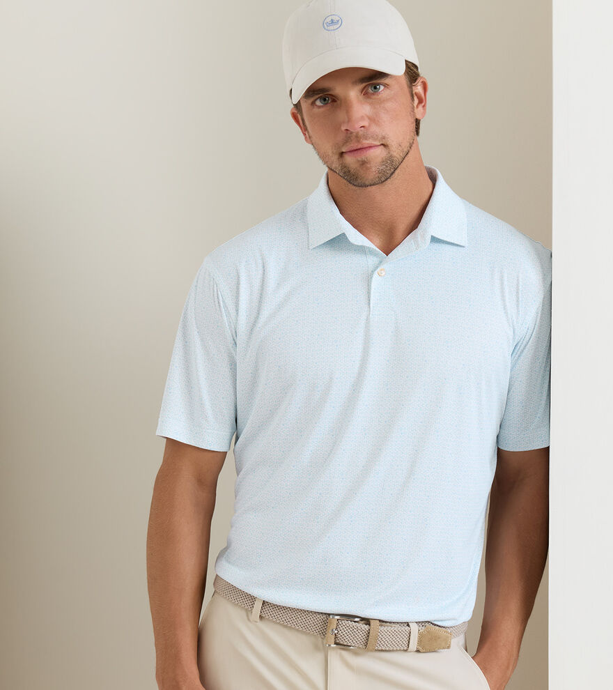 Featherweight Hoops Performance Polo image number 2