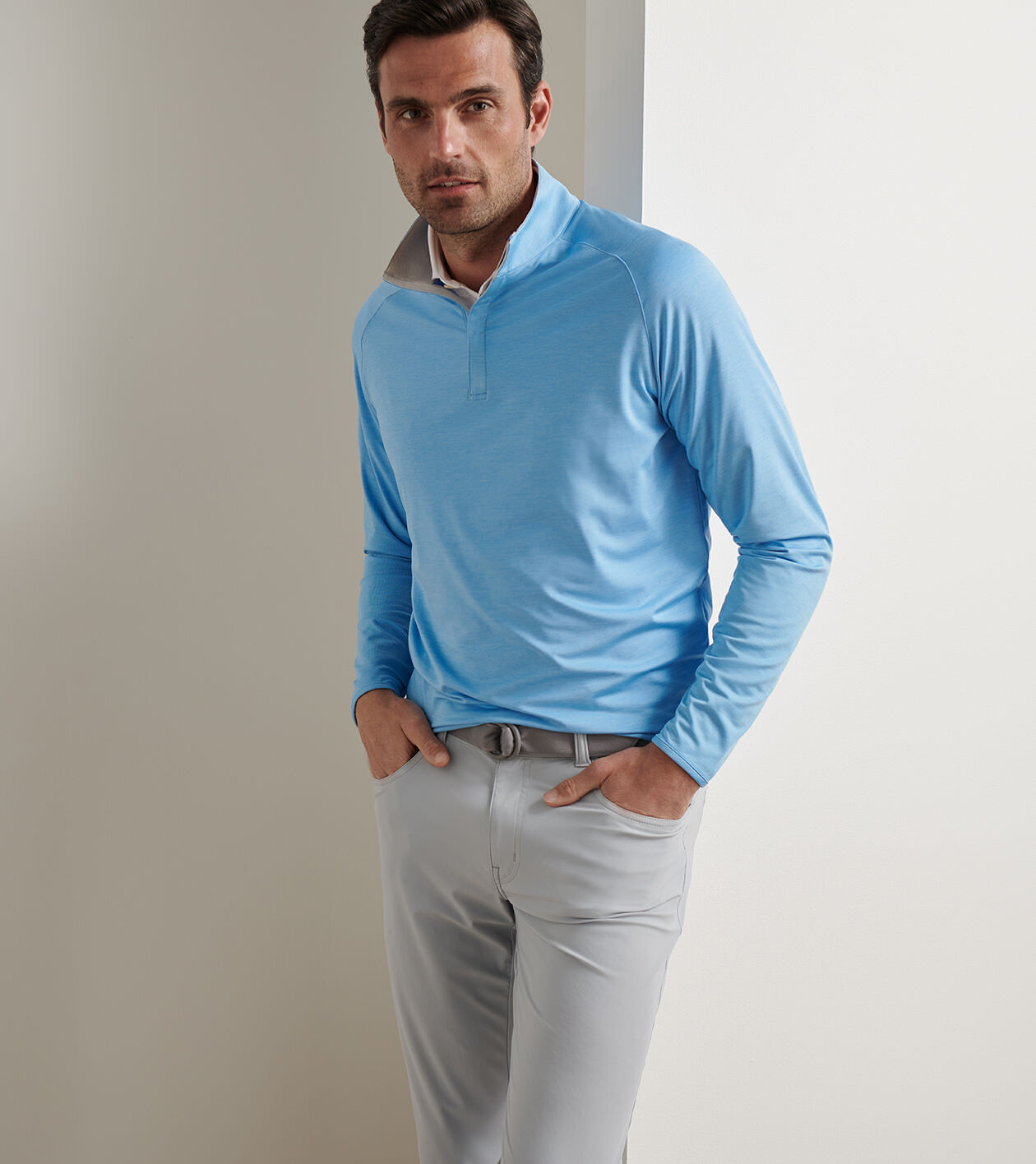Stealth Performance Quarter-Zip | Men's Pullovers | Peter Millar