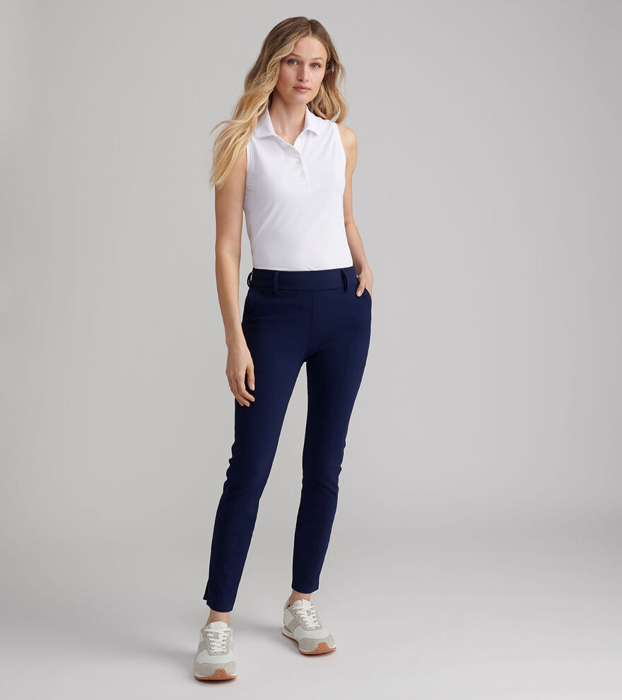 Bingham High Stretch Bonded Ankle Trouser image number 2