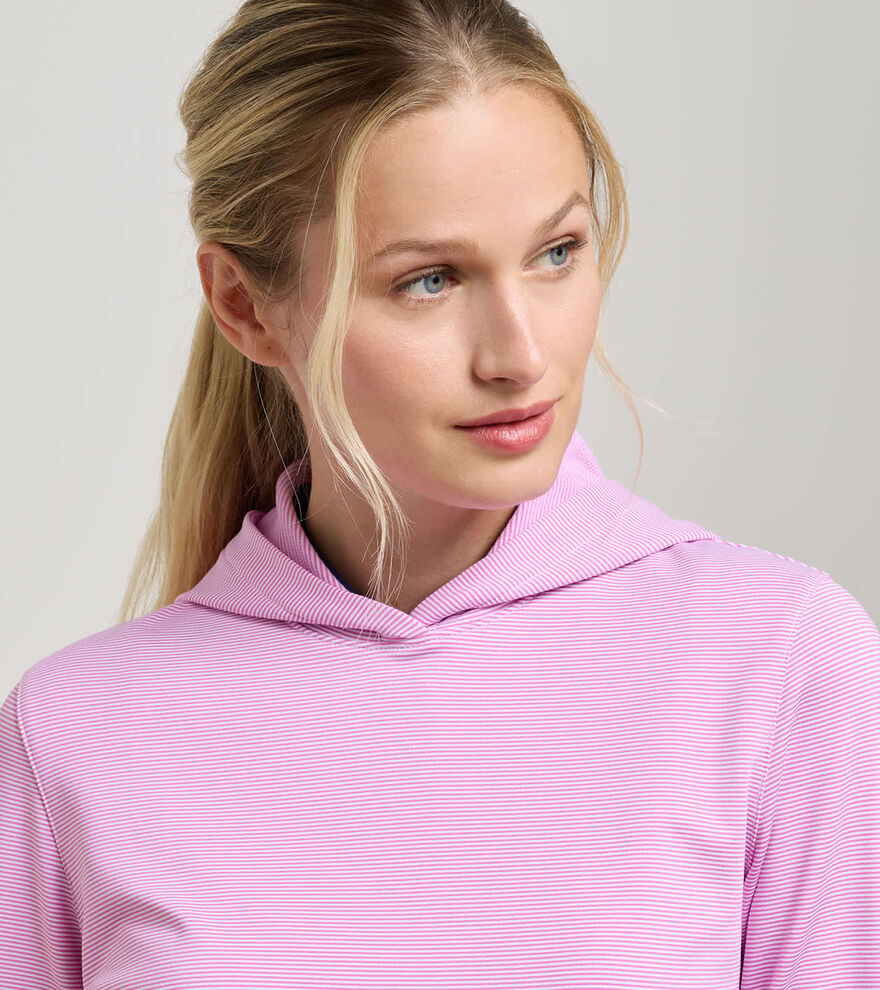 Sugar Stripe Pine Performance Hoodie - Alternate Image 4