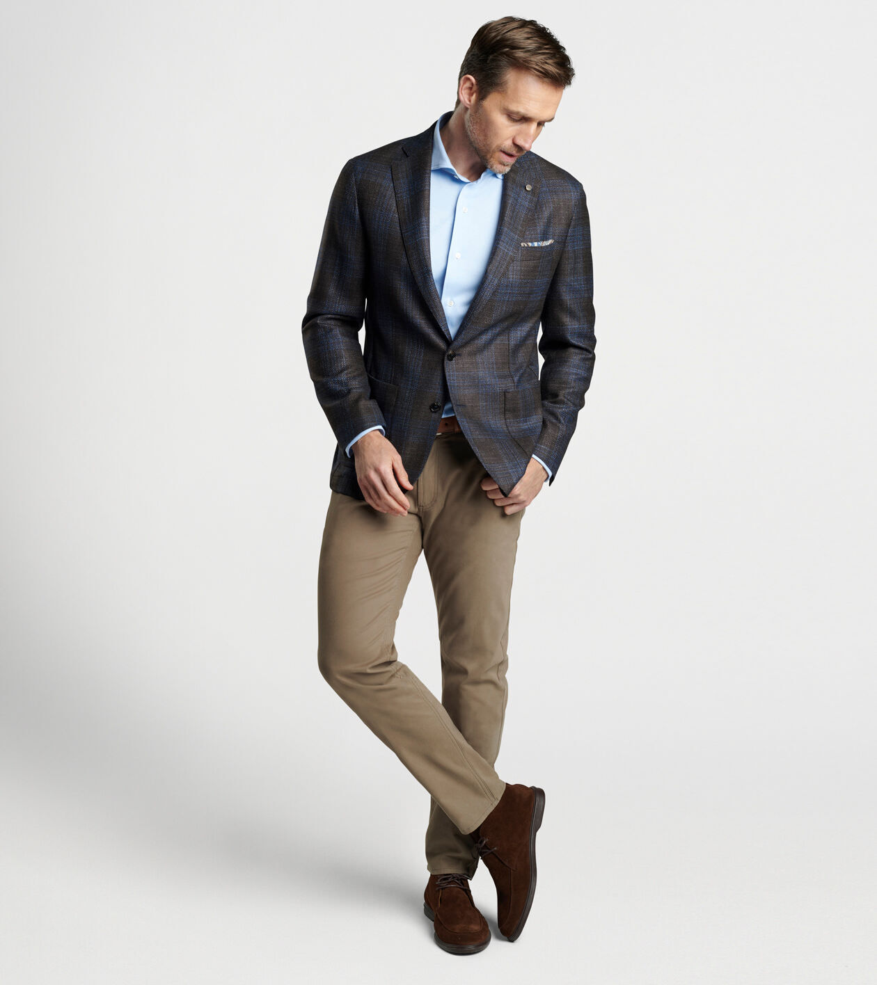 Navan Plaid Blazer