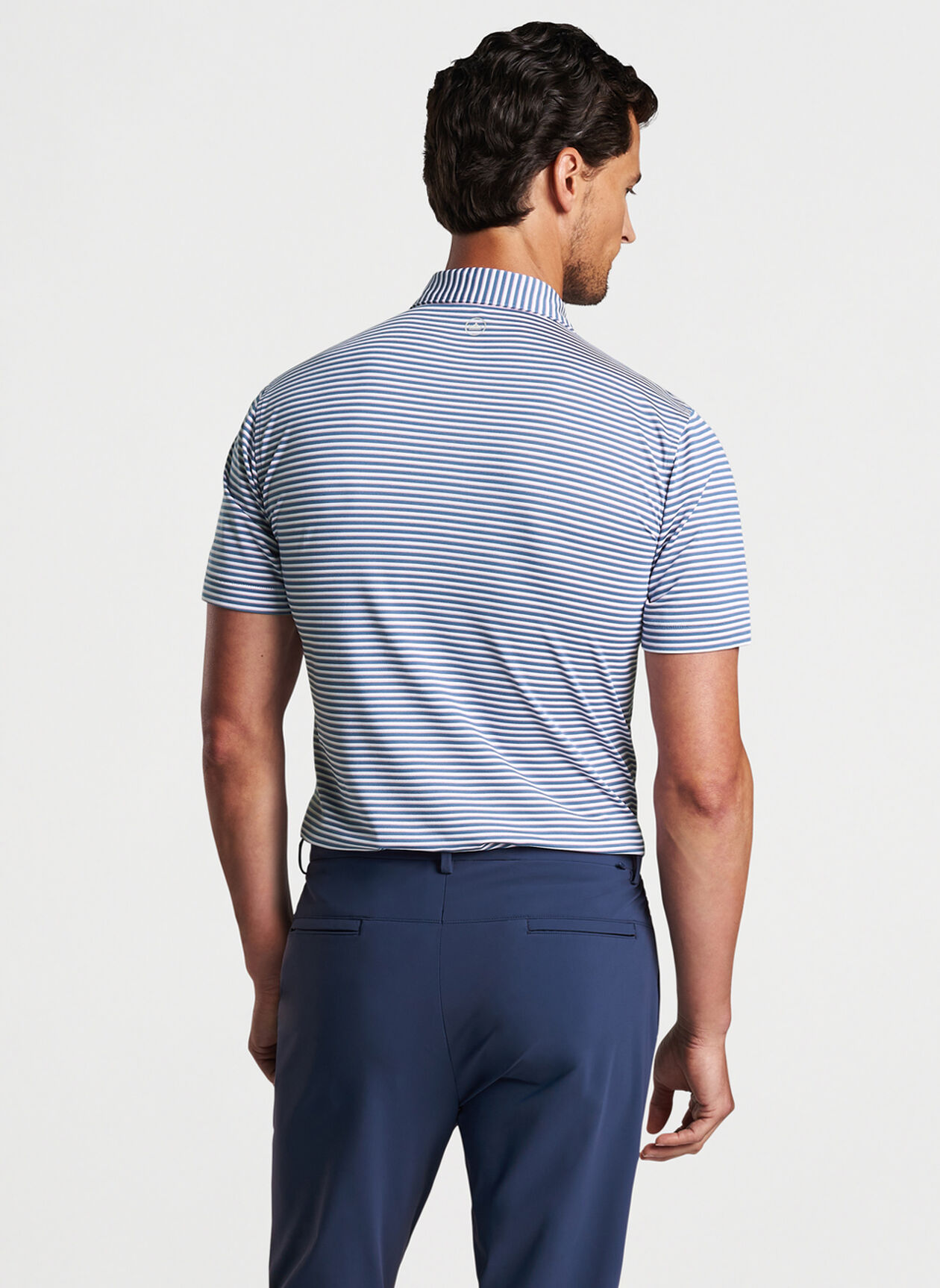 Tempo Performance Mesh Polo (Edwin Spread Collar) Men's Polos Peter