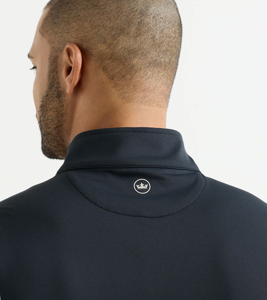 Galway Stretch Loop Terry Quarter-Zip Gilet - Alternate Image 3