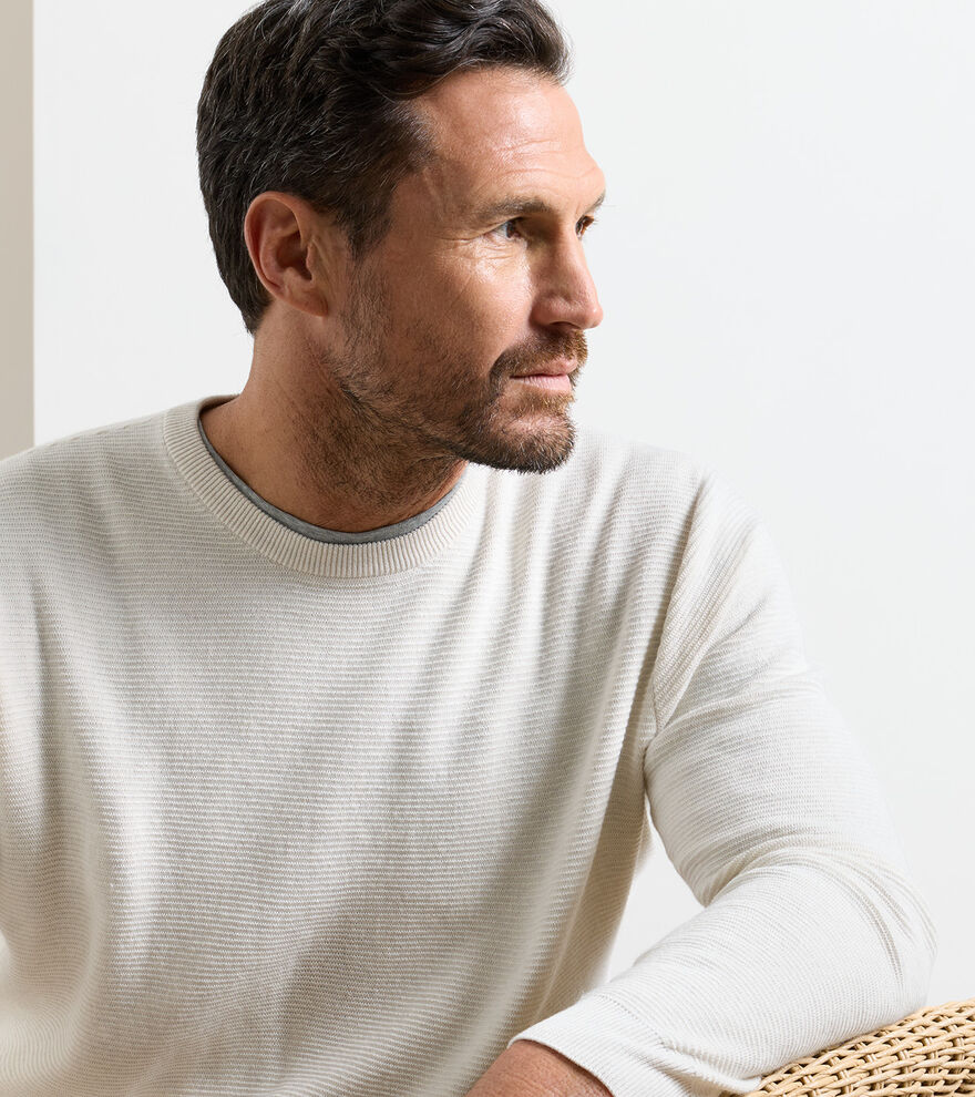 Coolspun Lite Textured Crewneck Jumper image number 4