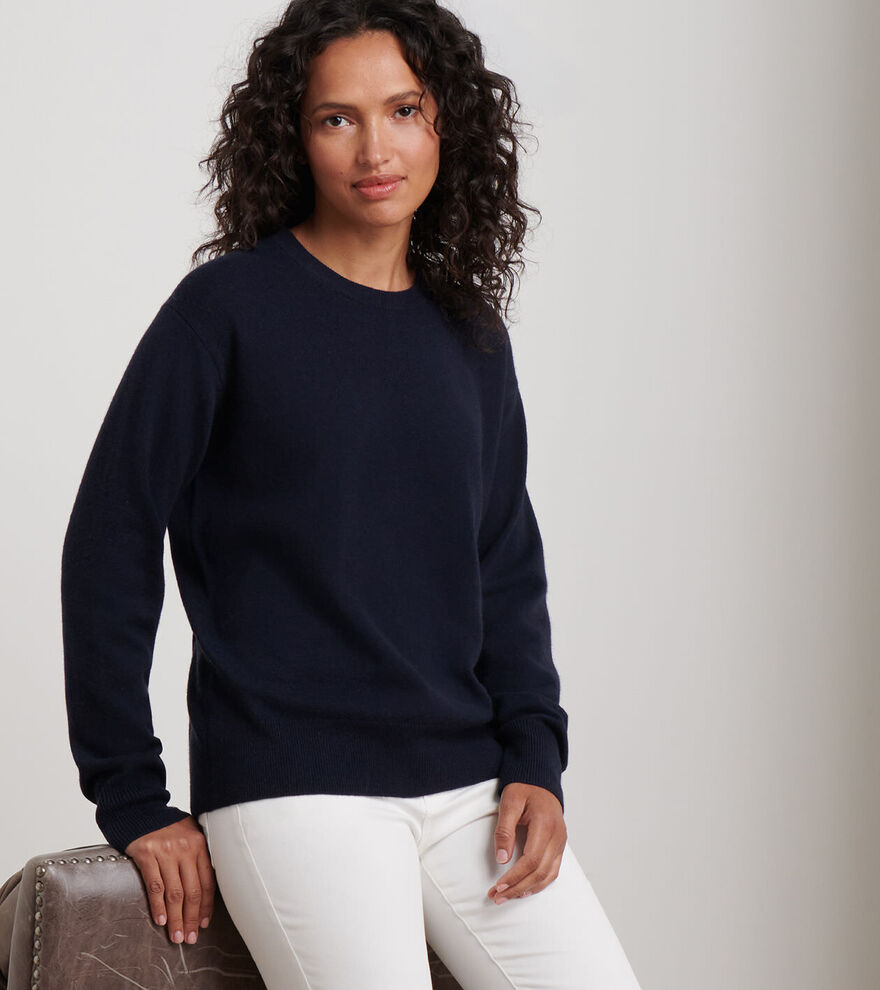 Crown Heritage Cashmere Crewneck Jumper image number 2