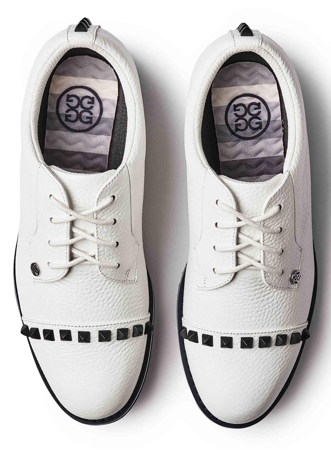 Stud Cap Toe Golf Shoe