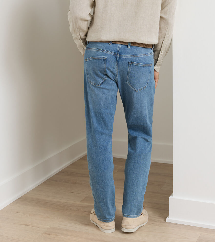 Vintage Washed Five-Pocket Denim image number 4