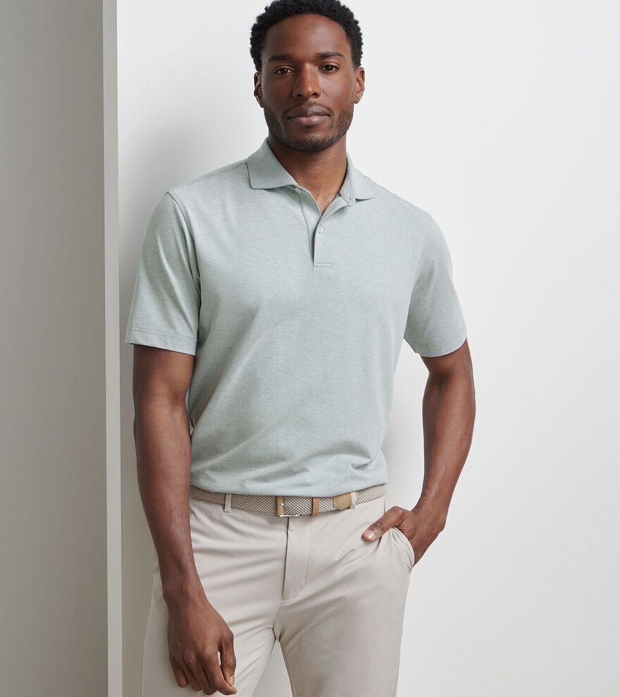 Albatross Cotton-Blend Piqu&eacute; Polo - Alternate Image 1