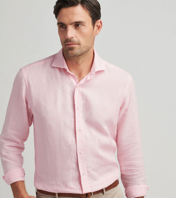 ASTINO LINO SHIRT - WILLOW