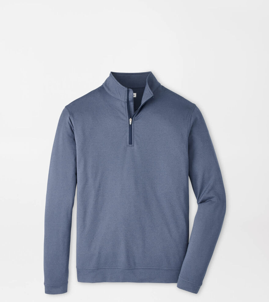Perth M&eacute;lange Performance Quarter-Zip image number 1