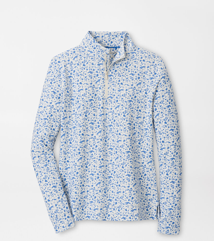 Vino Flora Perth Performance Quarter-Zip image number 1