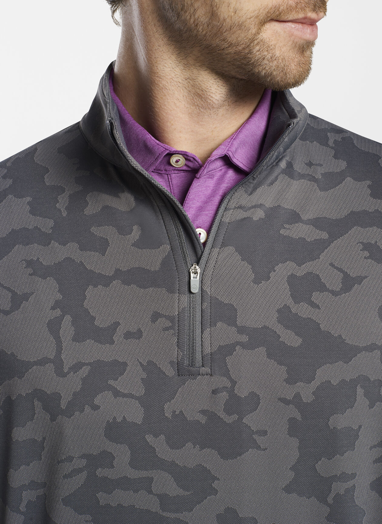 peter millar camo pullover