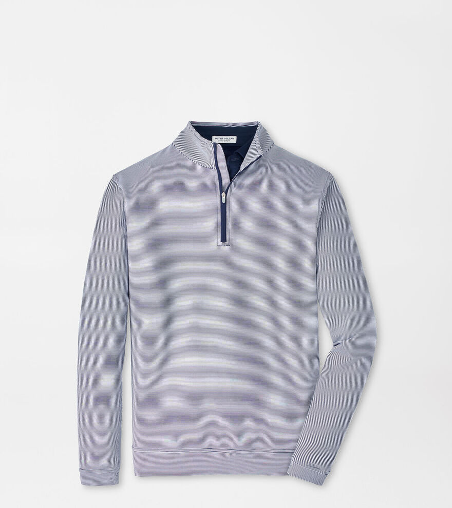 Perth Sugar Stripe Performance Quarter-Zip image number 1
