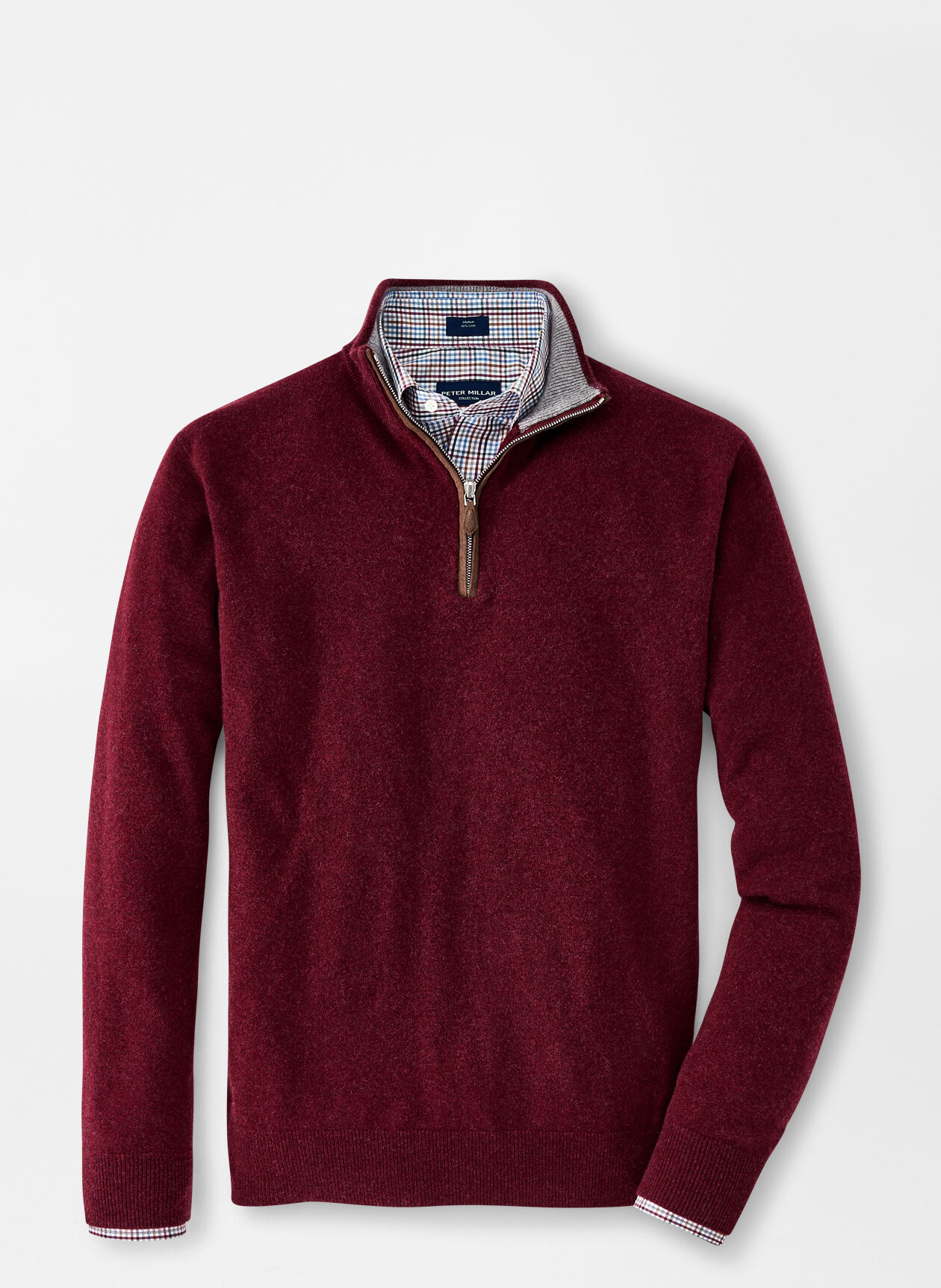 Peter millar cashmere quarter zip online