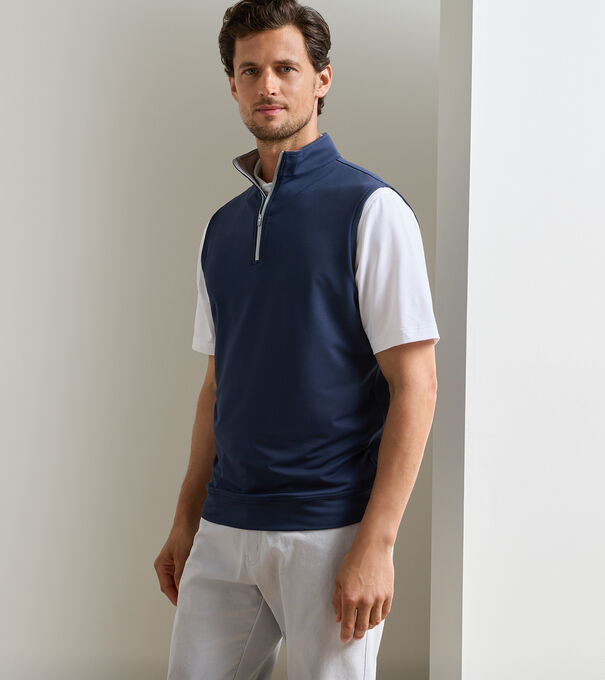 Galway Stretch Loop Terry Quarter-Zip Gilet