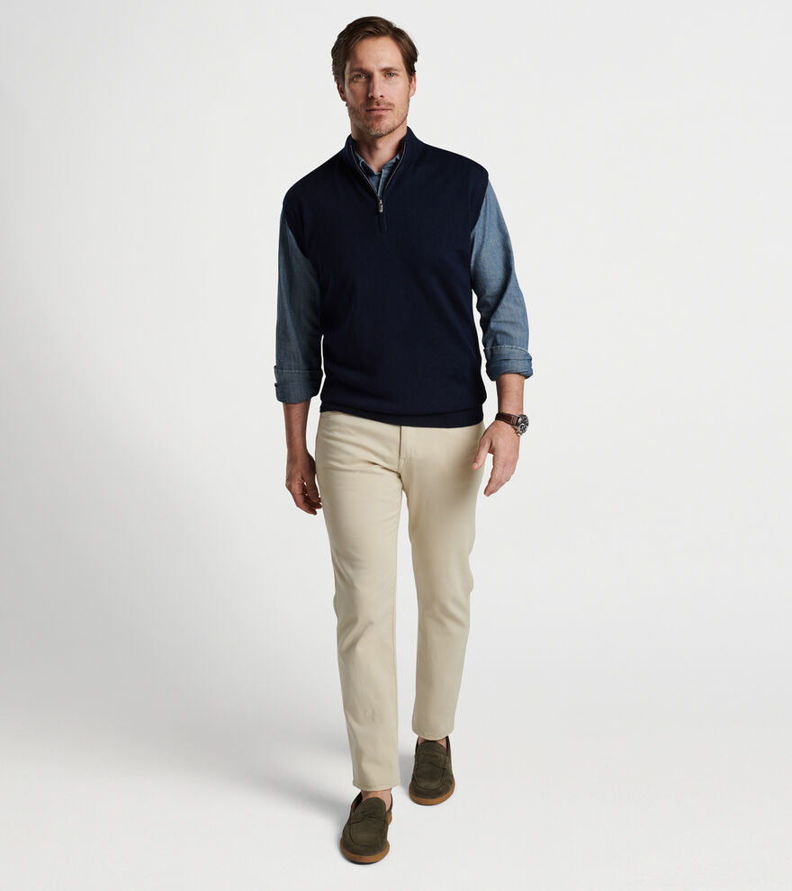 Autumn Crest Quarter-Zip Gilet image number 2