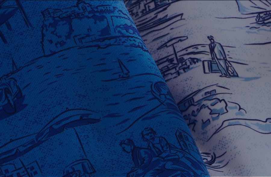 Closeup of Peter Millar 2023 Ryder Cup Apparel