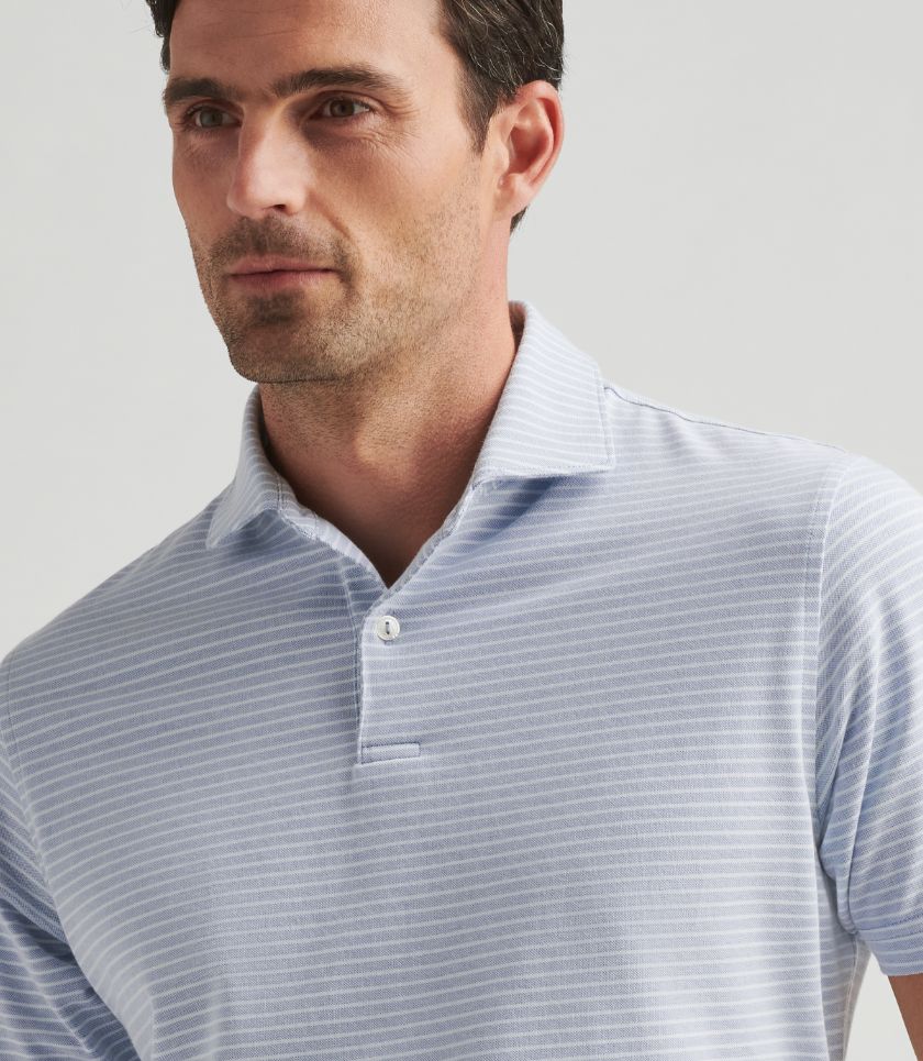 Albatross Cotton Blend<br> Piqué Polo