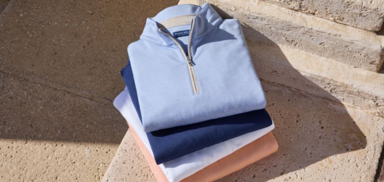 Stack of Albatross Quarter-Zips