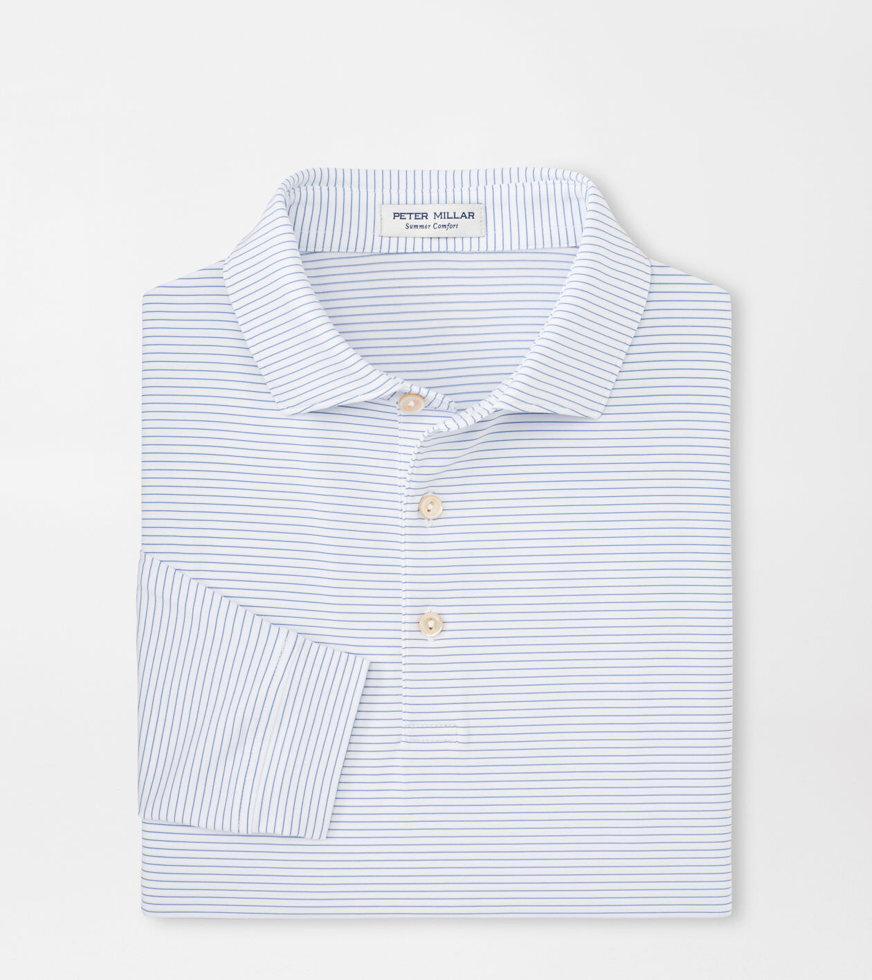 Highlands Long-Sleeve Performance Jersey Polo | Men's Polos | Peter Millar
