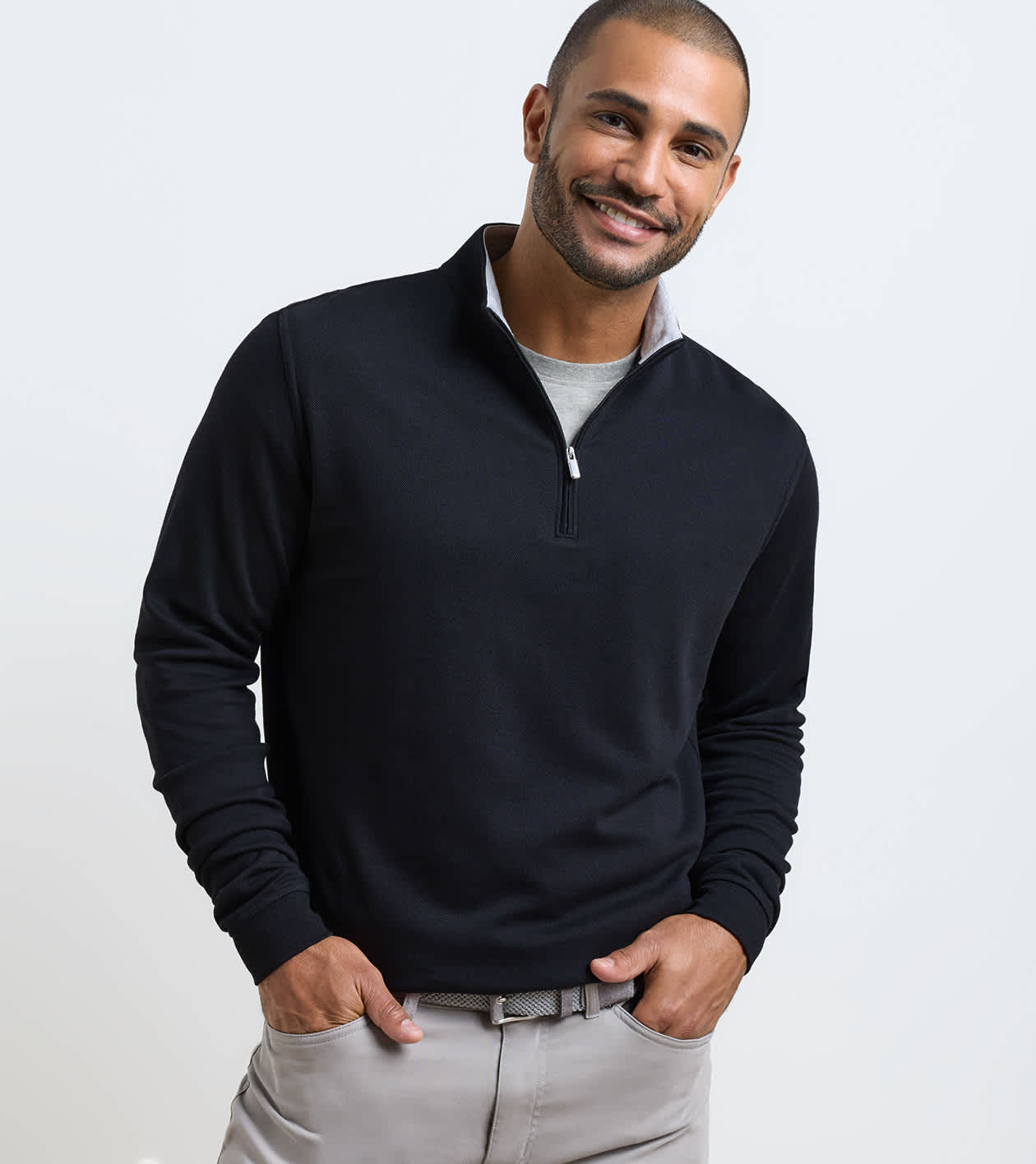 Crown Comfort Quarter-Zip Pullover | Men's Pullovers | Peter Millar