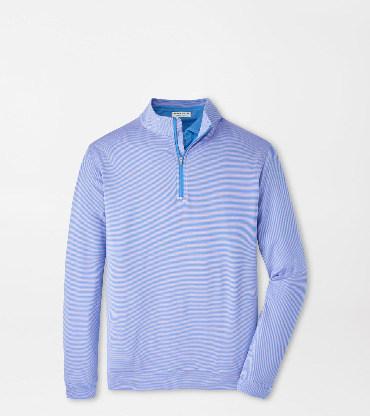 Perth Sugar Stripe Performance Quarter-Zip | Men's Pullovers