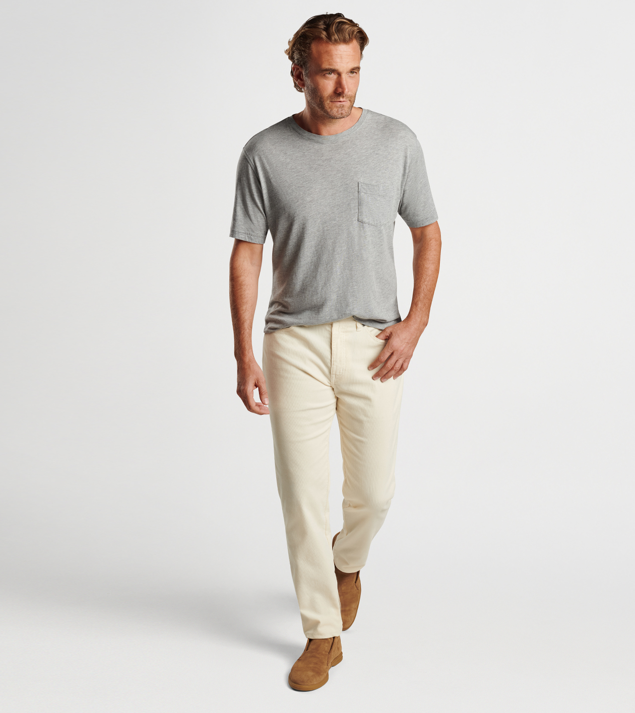 Superior Soft Corduroy Five Pocket Trouser