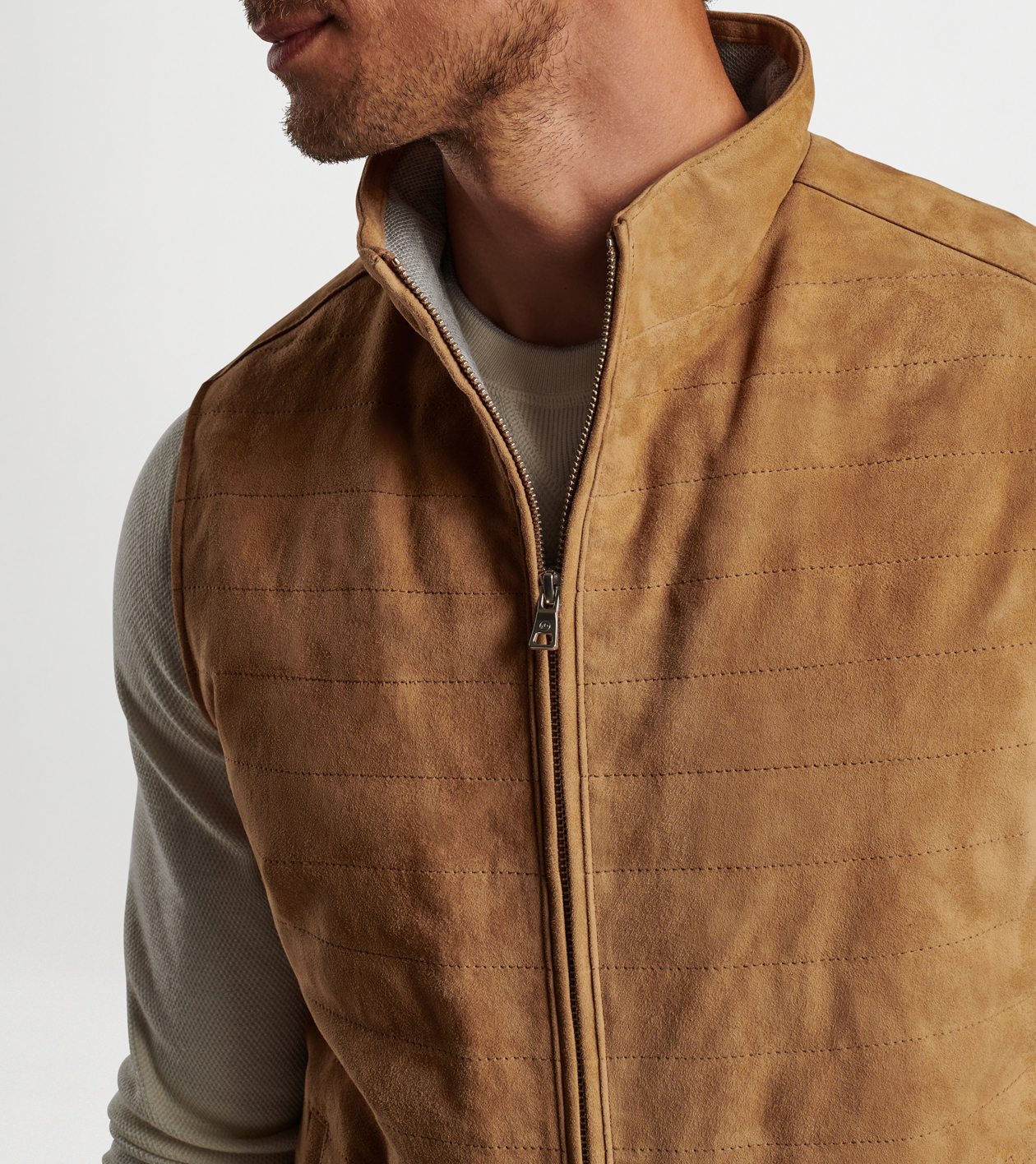Vista Suede Gilet | Men's Gilets | Peter Millar Vista Suede Gilet | Men's Gilets | Peter Millar