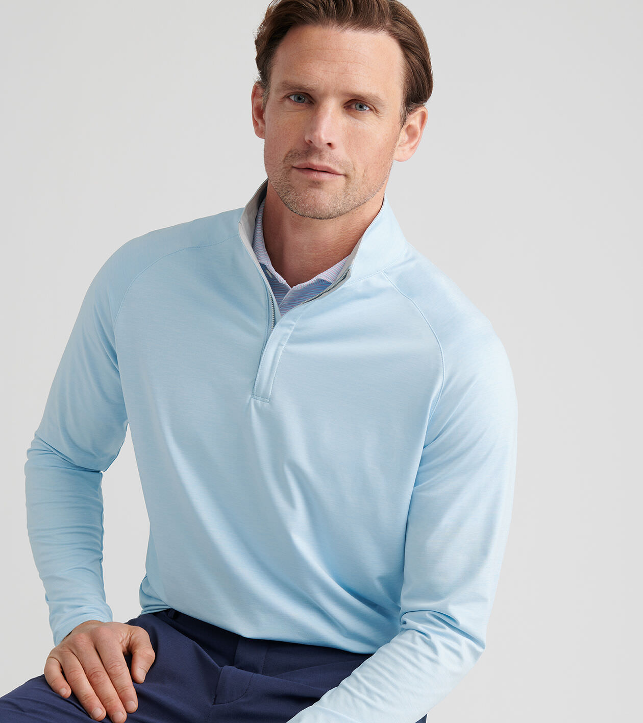 Stealth Performance Quarter-Zip | Men's Pullovers | Peter Millar