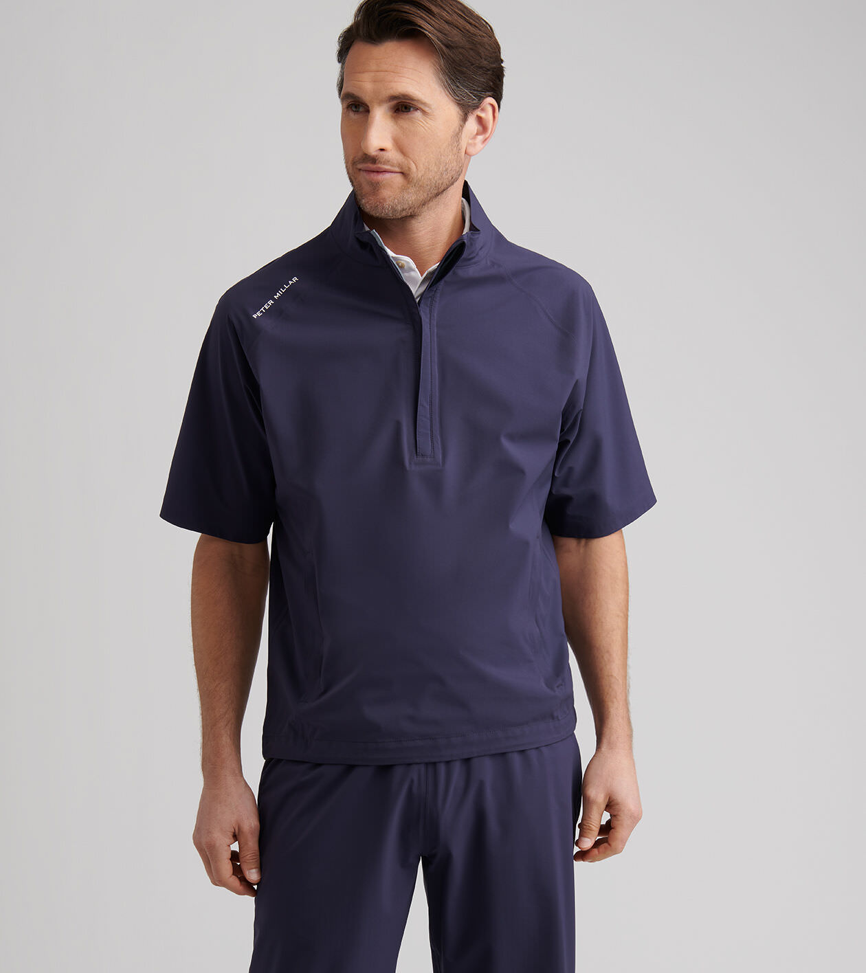 Albatross Men Pajamas Comfortable Shield Short-Sleeve Rain Shell